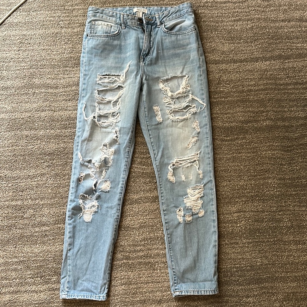 Distressed Jeans